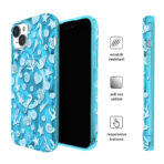 Aquamarine Holo iPhone Case - Image 25