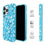 Aquamarine Holo iPhone Case - Image 35