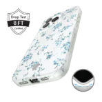 French Blue Floral iPhone Case - Image 5