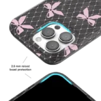 Vintage Lace Bows iPhone Case - Image 3