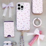 Dainty Lilac Floral iPhone Case - Image 7