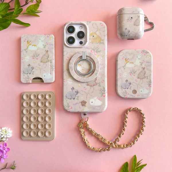 Bunnies & Bows iPhone Case