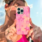 Sherbet Stars iPhone Case - Image 2