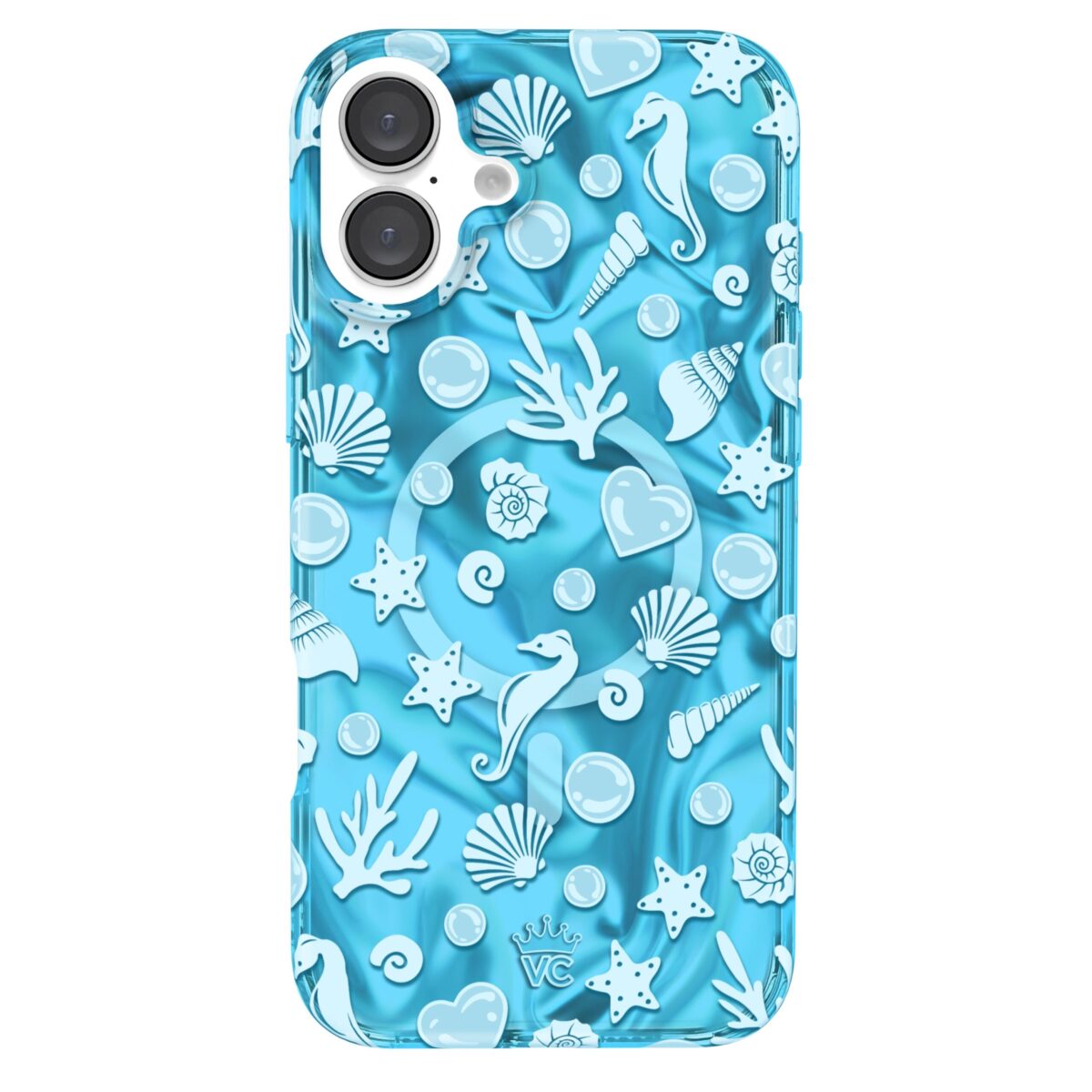 Aquamarine Holo iPhone Case - Image 1